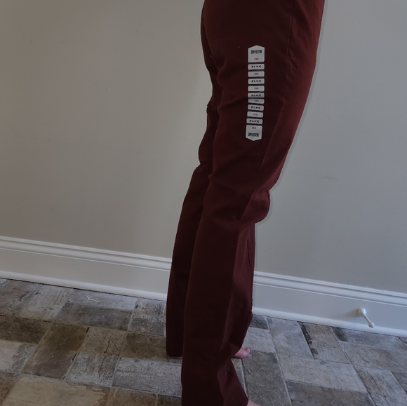 NWT Duluth Trading Co Women's Workday Warrior Chino Slim Leg Pants - Picture 3 of 15